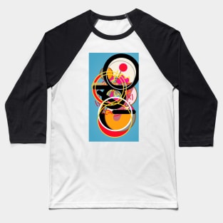 Expressive automatism abstract 7999 Baseball T-Shirt